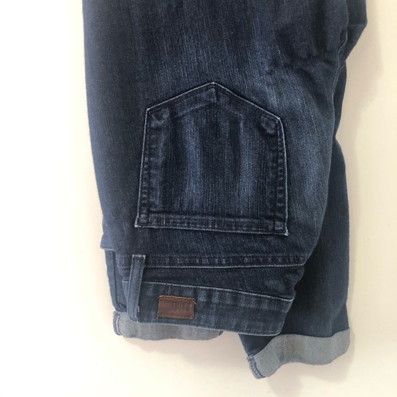 PAIGE Kylie Crop Dark Wash Ankle Jeans - Picture 8 of 8